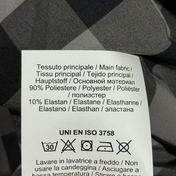 Beretta‎ Men's Size XL Gray Black Check Hovis Flex Button Up Shirt Long Sleeve - Picture 11 of 12